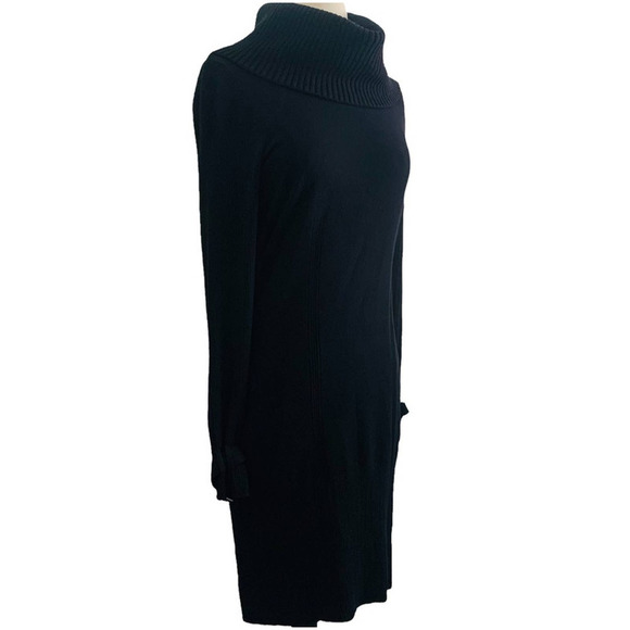 KAREN Millen Turtleneck Sweater Dress - Picture 2 of 10